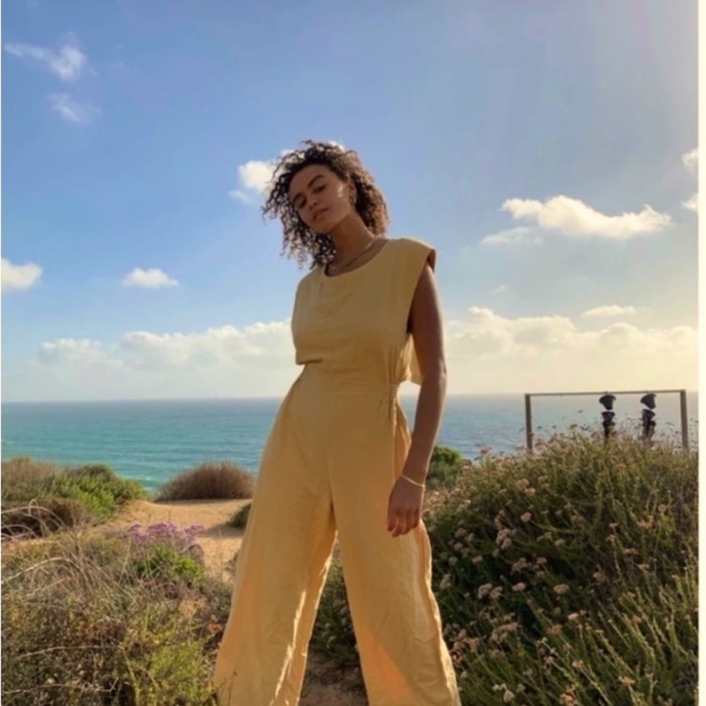 Free People Heat Wave Jumpsuit XL NWT